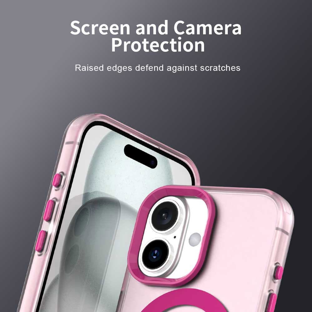 Techsuit CandyCase MagSafe pro iPhone 17 růžová - náhled 3