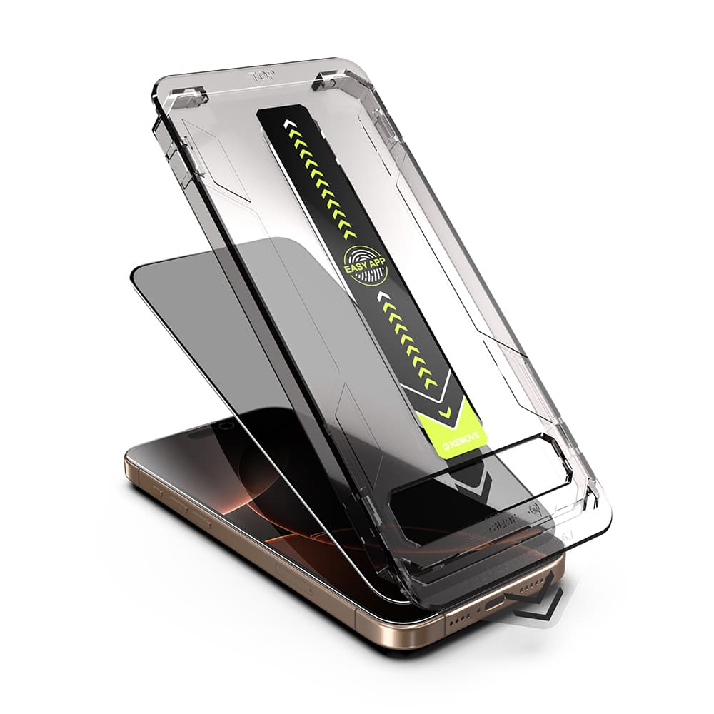 Techsuit TitanGlass FullCover pro iPhone X XS 11 Pro Privacy černá - náhled 3