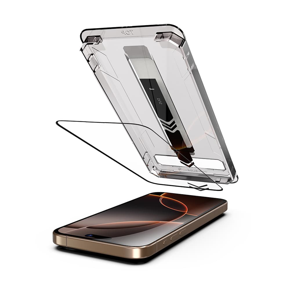 Techsuit TitanGlass FullCover pro iPhone 17 Pro Max černá - náhled 3