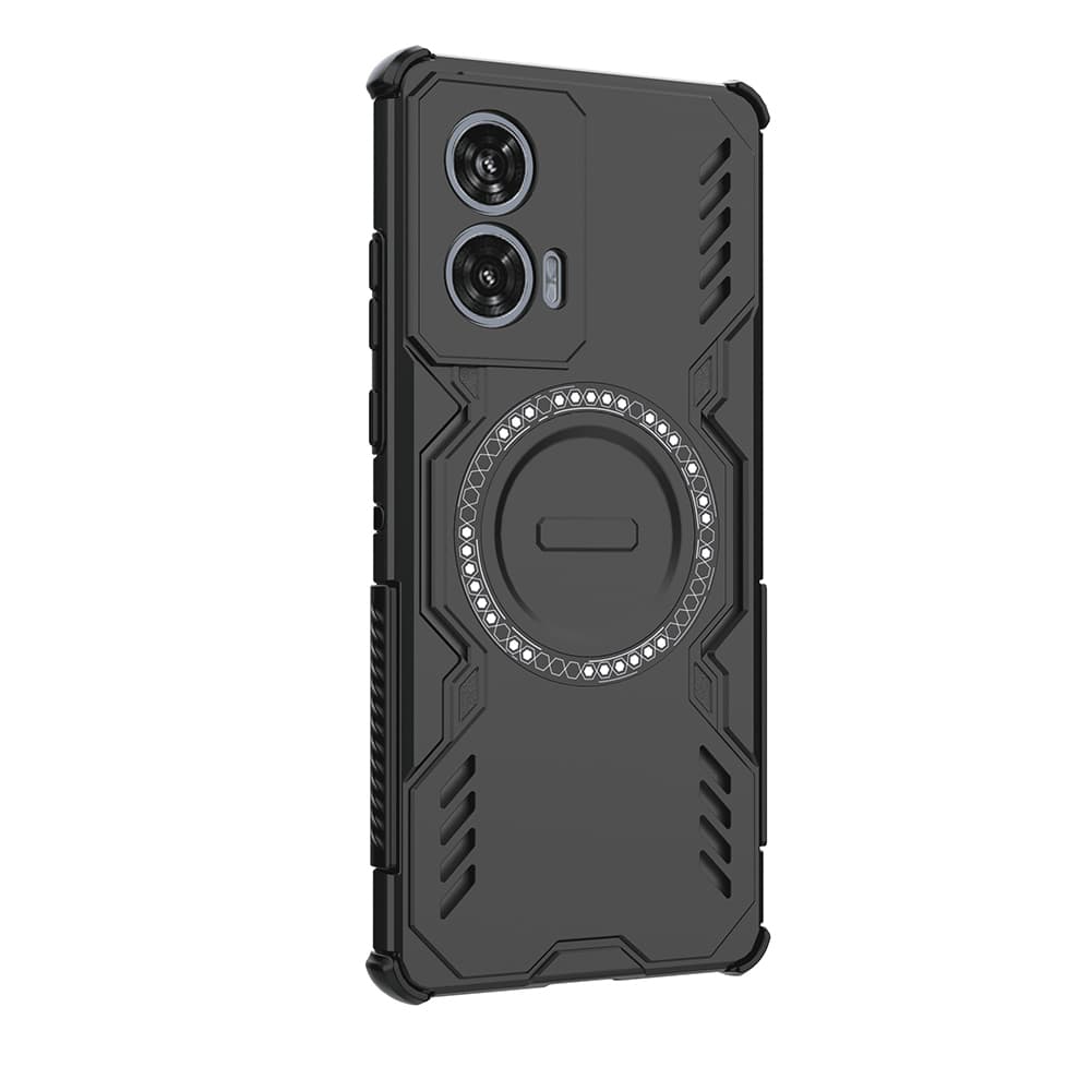 Pouzdro Techsuit ArmorMag pro Motorola Edge 50 Fusion černé - náhled 3