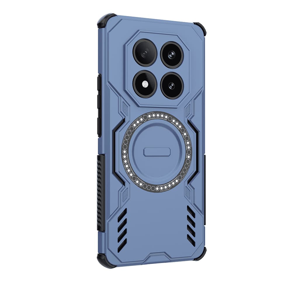 Pouzdro Techsuit ArmorMag pro Xiaomi Redmi Note 14 Pro 4G modré - náhled 3