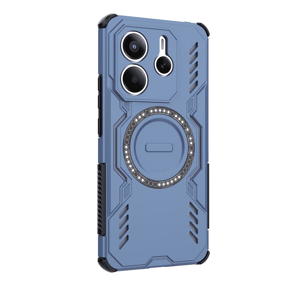 Pouzdro Techsuit ArmorMag pro Xiaomi Redmi Note 14 5G modré - náhled 3