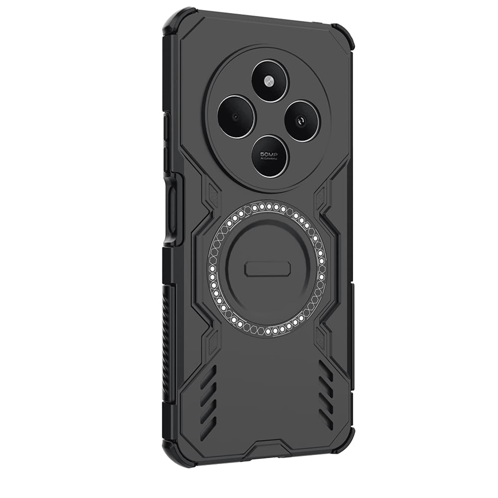 Pouzdro Techsuit ArmorMag pro Xiaomi Redmi 14C Poco C75 černé - náhled 3
