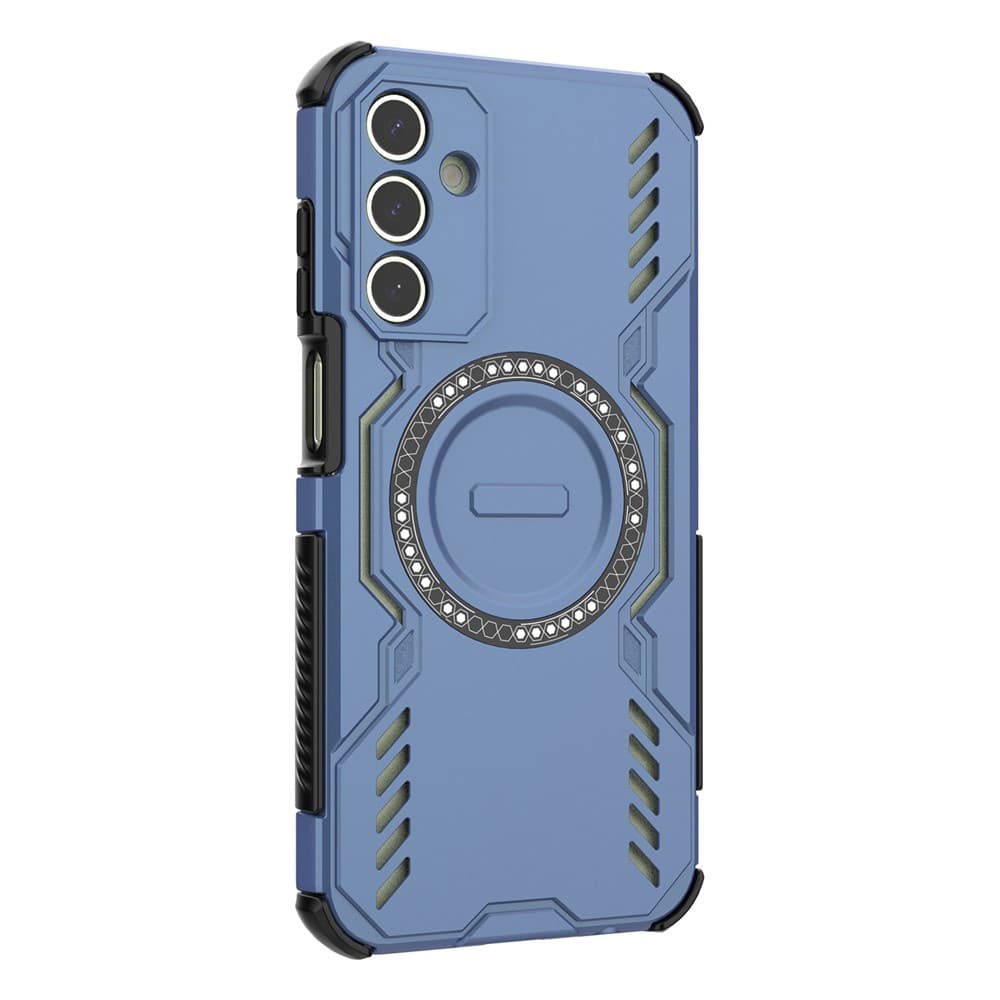 Pouzdro ArmorMag pro Samsung Galaxy A15 4G A15 5G modré - náhled 3