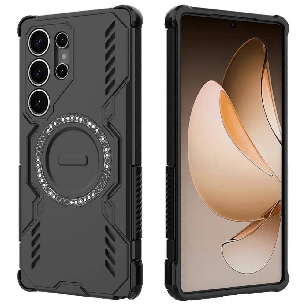 Pouzdro Techsuit ArmorMag pro Samsung Galaxy S25 Ultra černé - náhled 3