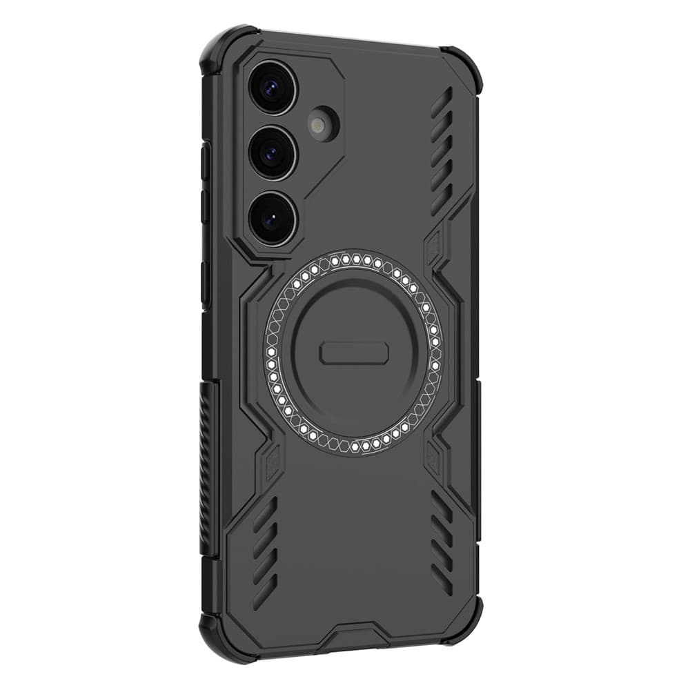 Pouzdro Techsuit ArmorMag pro Samsung Galaxy S25 černé - náhled 3