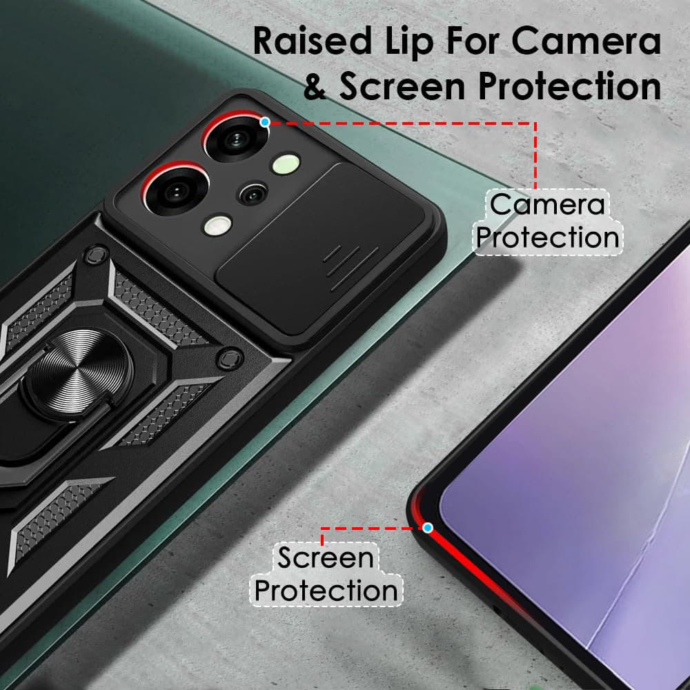 Techsuit – řada CamShield – Oppo Reno14 – černá - náhled 3