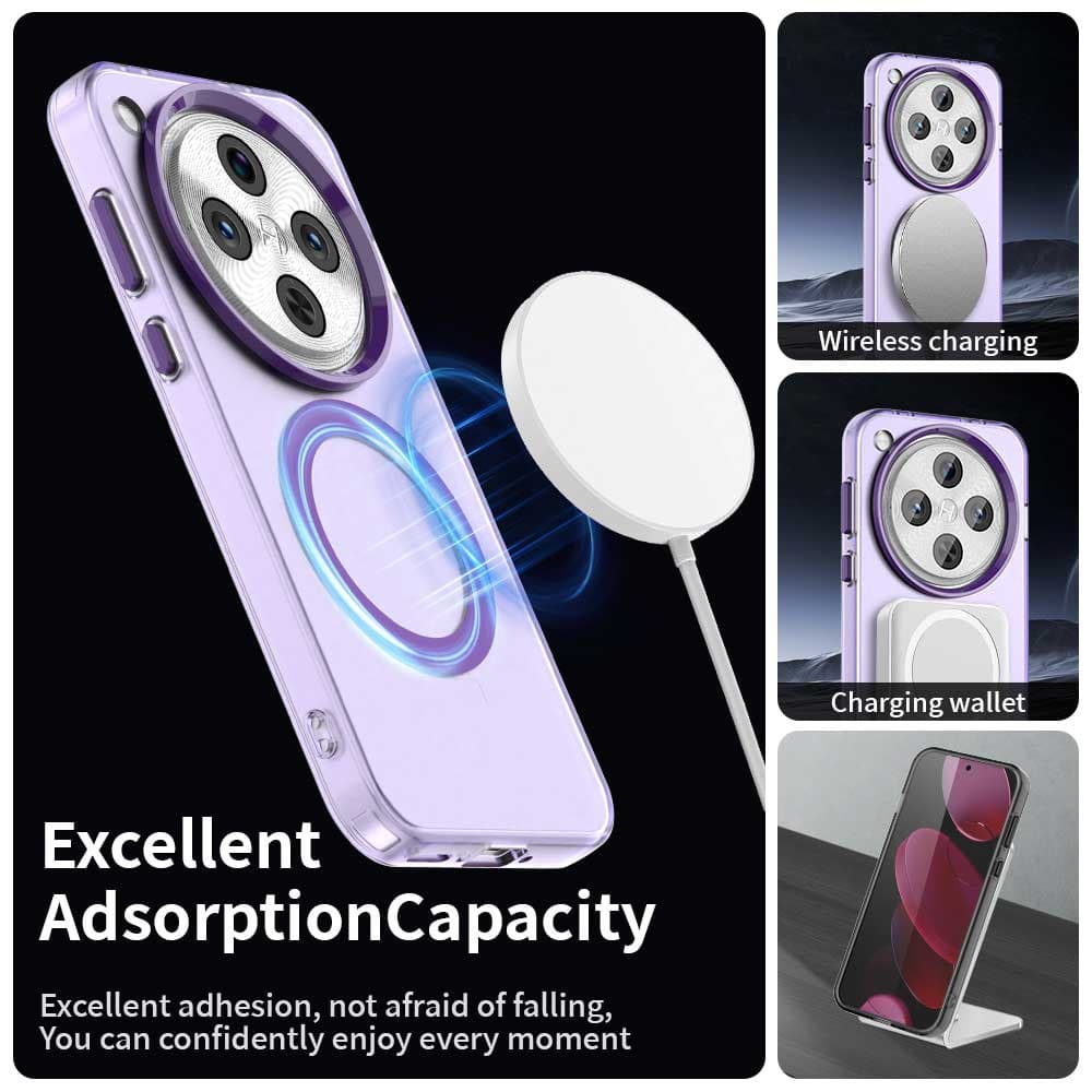 Techsuit CandyCase MagSafe pro Oppo Find X8 Pro fialová - náhled 3
