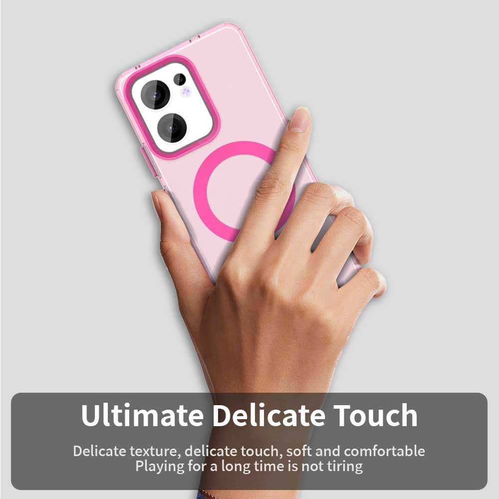 Techsuit CandyCase MagSafe pro Oppo Reno13 F 4G Reno13 F 5G Reno13 FS 5G růžová - náhled 3