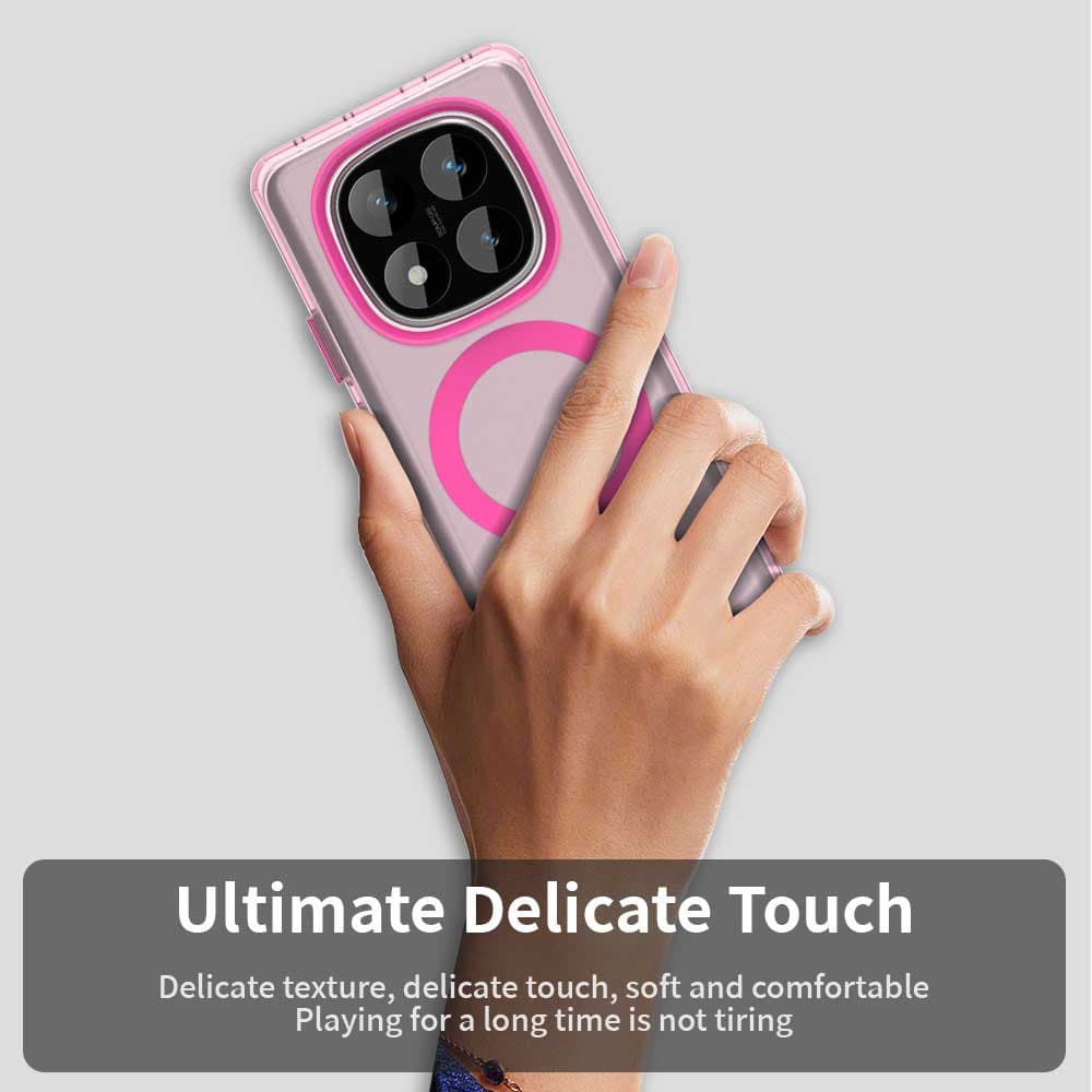 Techsuit CandyCase MagSafe pro Xiaomi Redmi Note 14 Pro 4G růžová - náhled 3