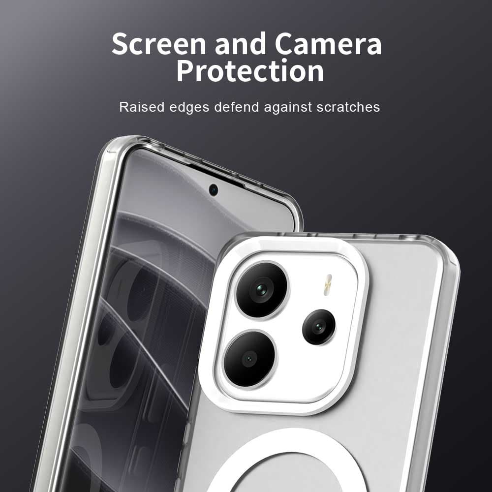 Techsuit CandyCase MagSafe pro Xiaomi Redmi Note 14 5G bílý - náhled 3