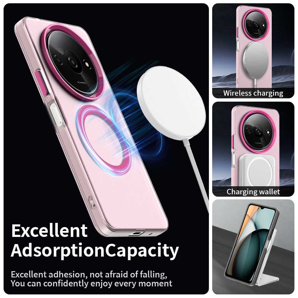 Techsuit CandyCase MagSafe pro Xiaomi Redmi A3 Redmi A3x růžová - náhled 3