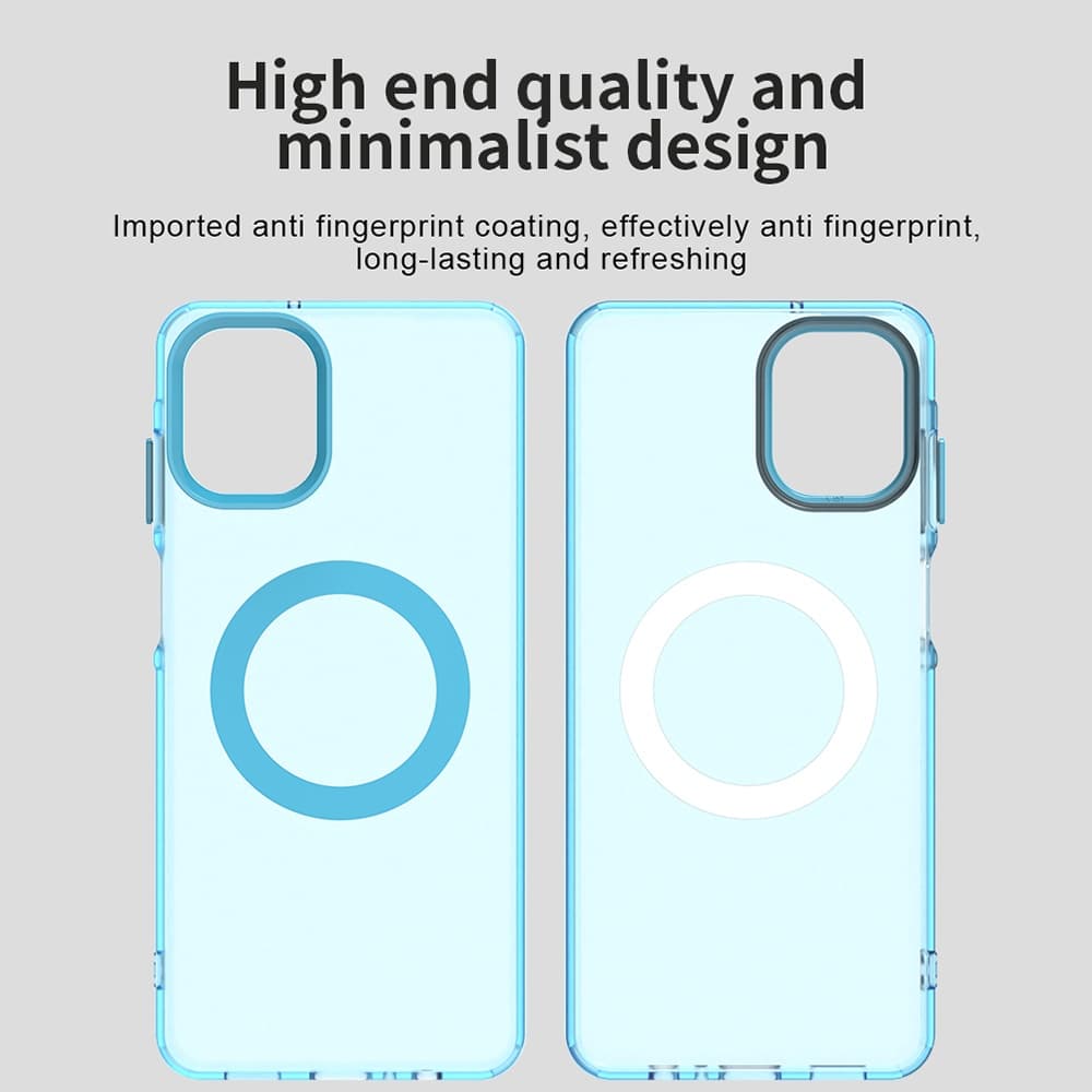 Techsuit CandyCase MagSafe pro Samsung Galaxy A07 4G modrý - náhled 3