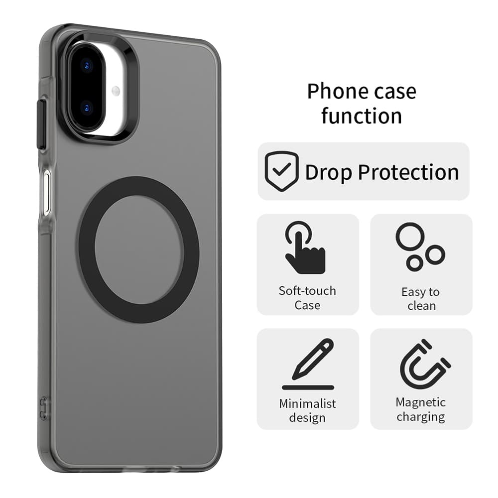 Techsuit CandyCase MagSafe pro Samsung Galaxy A07 4G černý - náhled 3