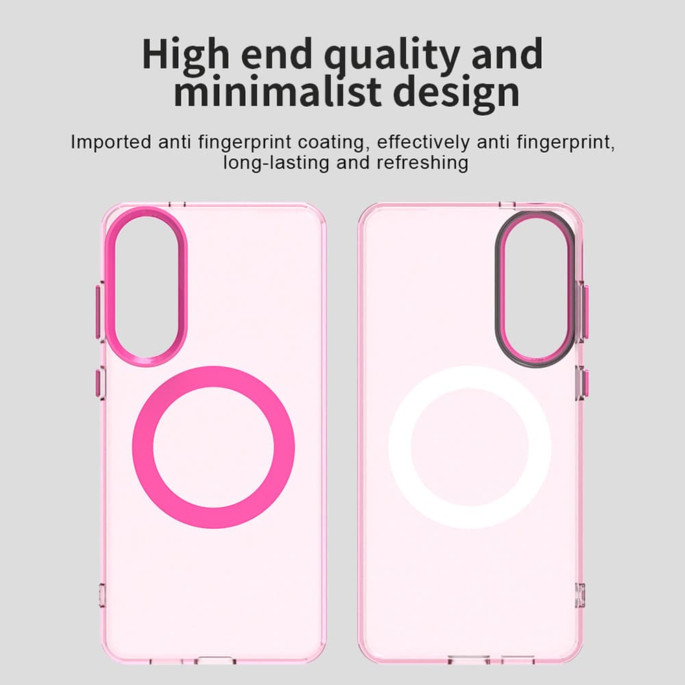 Techsuit CandyCase MagSafe pro Samsung Galaxy S25 Edge růžová - náhled 3