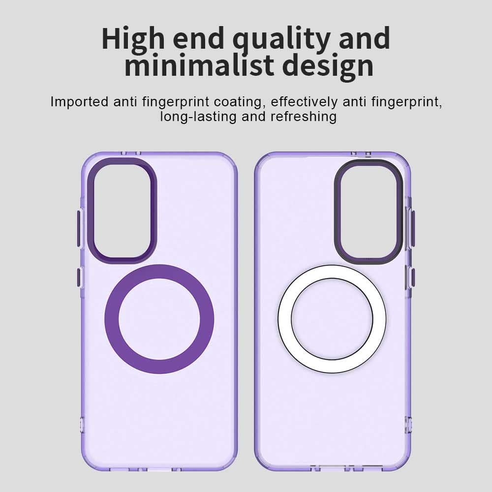 Techsuit CandyCase MagSafe pro Samsung Galaxy A56 5G fialová - náhled 3