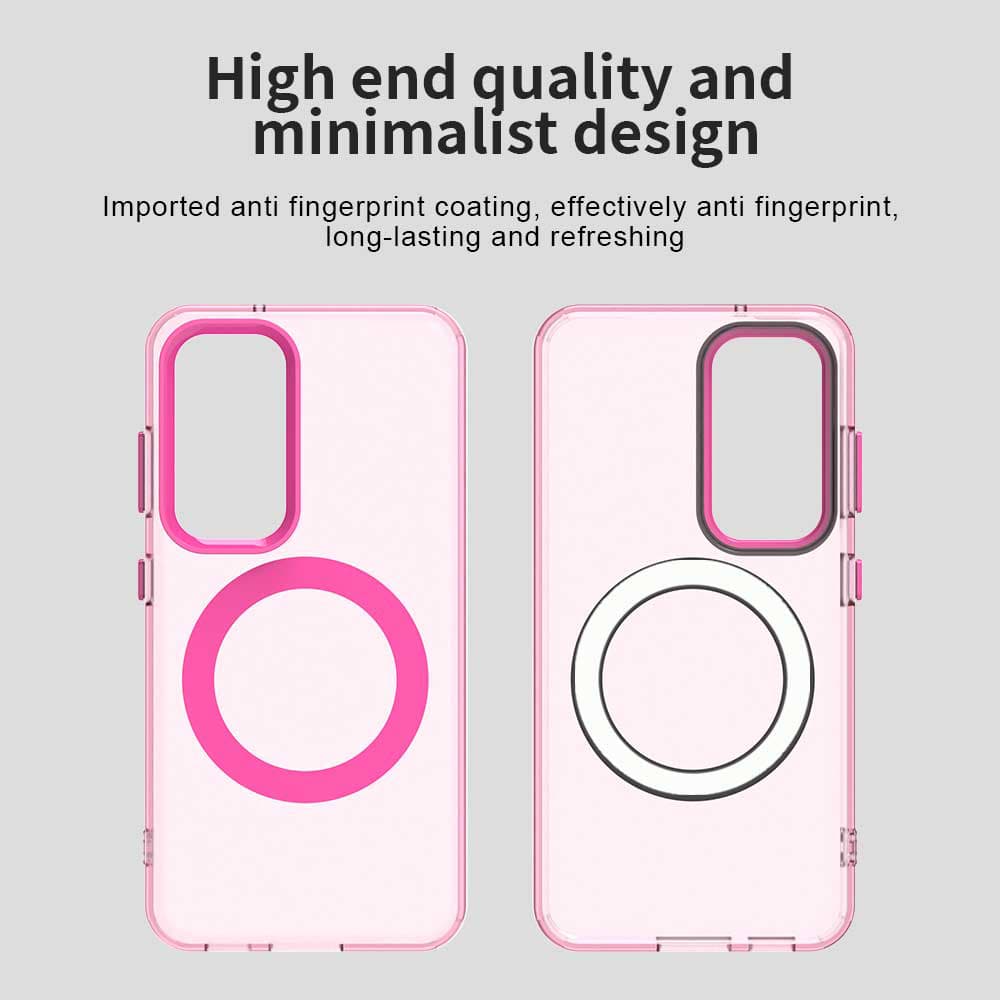 Techsuit CandyCase MagSafe pro Samsung Galaxy S23 Plus růžová - náhled 3