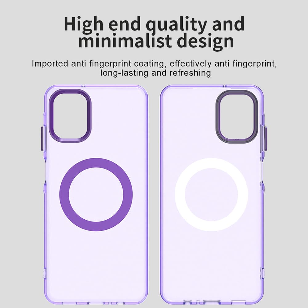 Techsuit CandyCase MagSafe pro Samsung Galaxy A06 fialová - náhled 3
