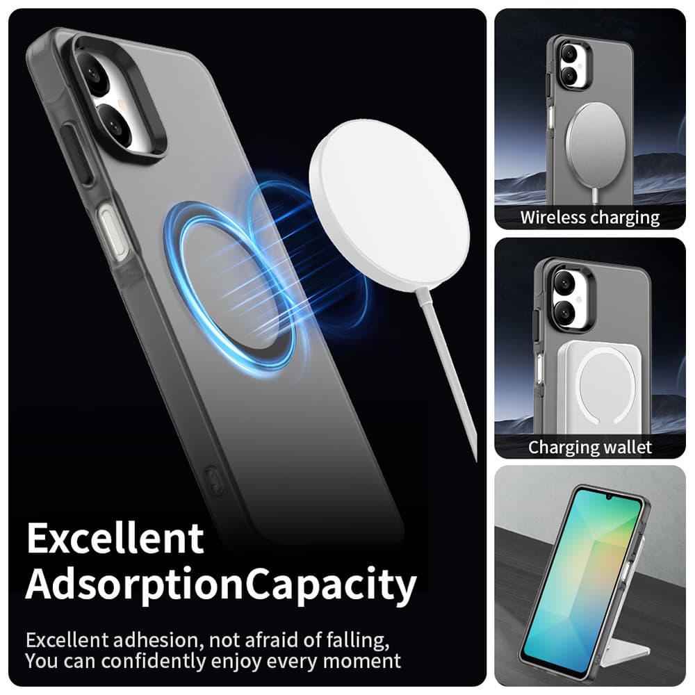 Techsuit CandyCase MagSafe pro Samsung Galaxy A06 černý - náhled 3