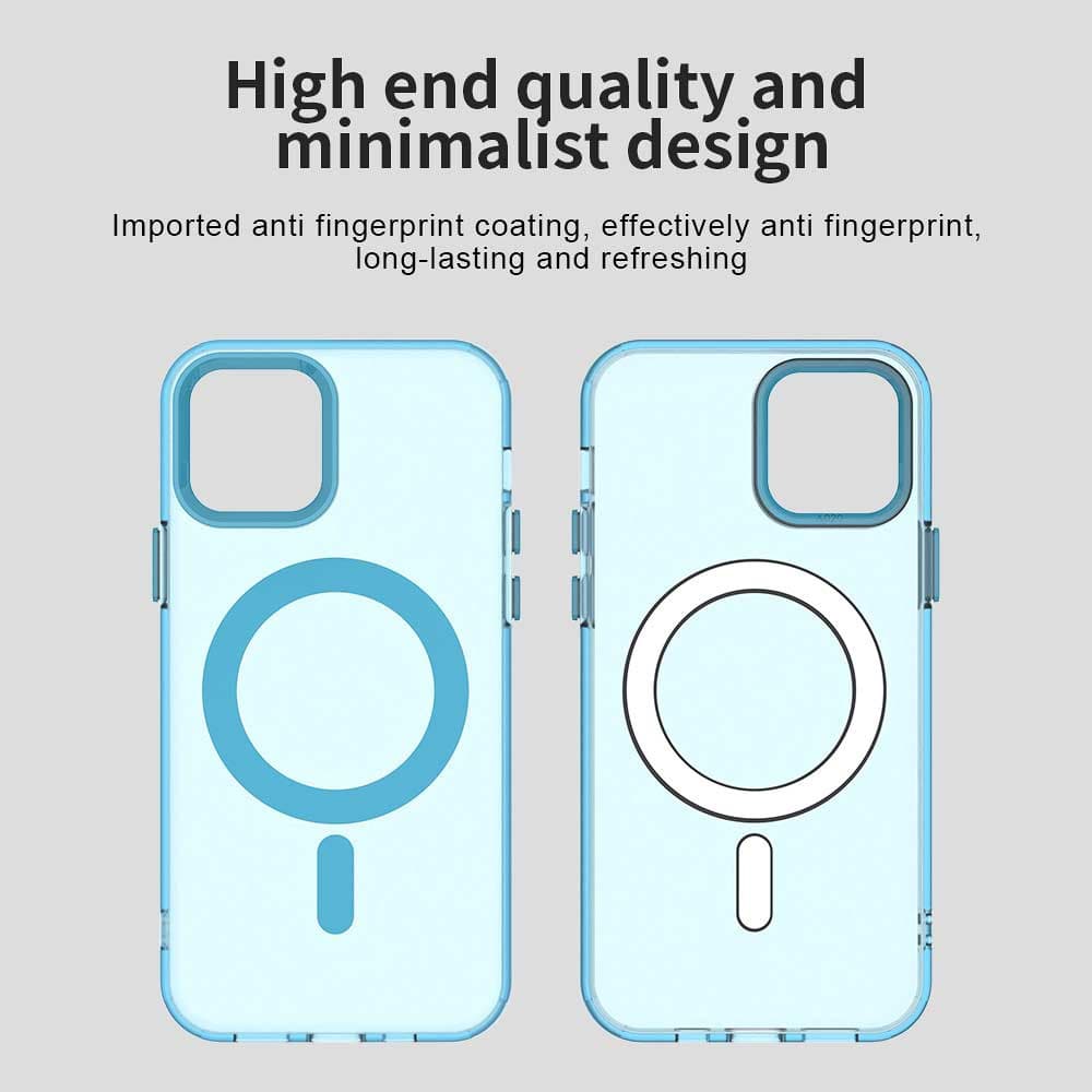 Techsuit CandyCase MagSafe pro iPhone 12 iPhone 12 Pro modrá - náhled 3