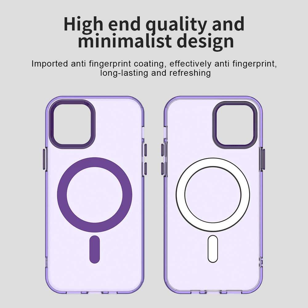 Techsuit CandyCase MagSafe pro iPhone 12 iPhone 12 Pro fialová - náhled 3