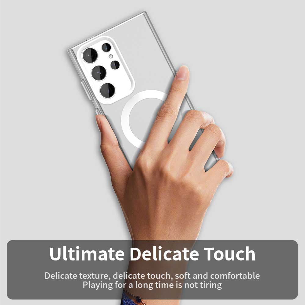 Techsuit CandyCase MagSafe pro Samsung Galaxy S23 Ultra bílá - náhled 3