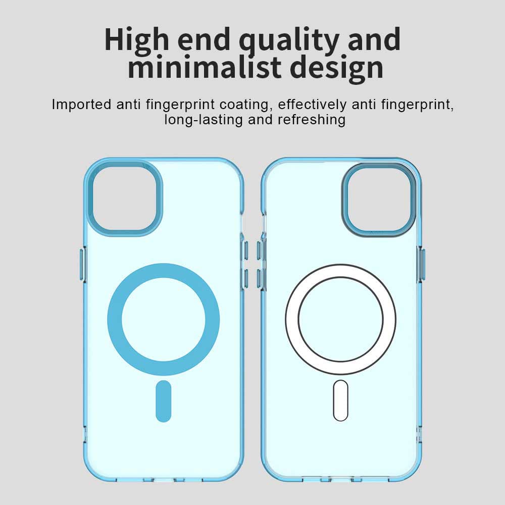 Techsuit CandyCase MagSafe pro iPhone 14 modrý - náhled 3