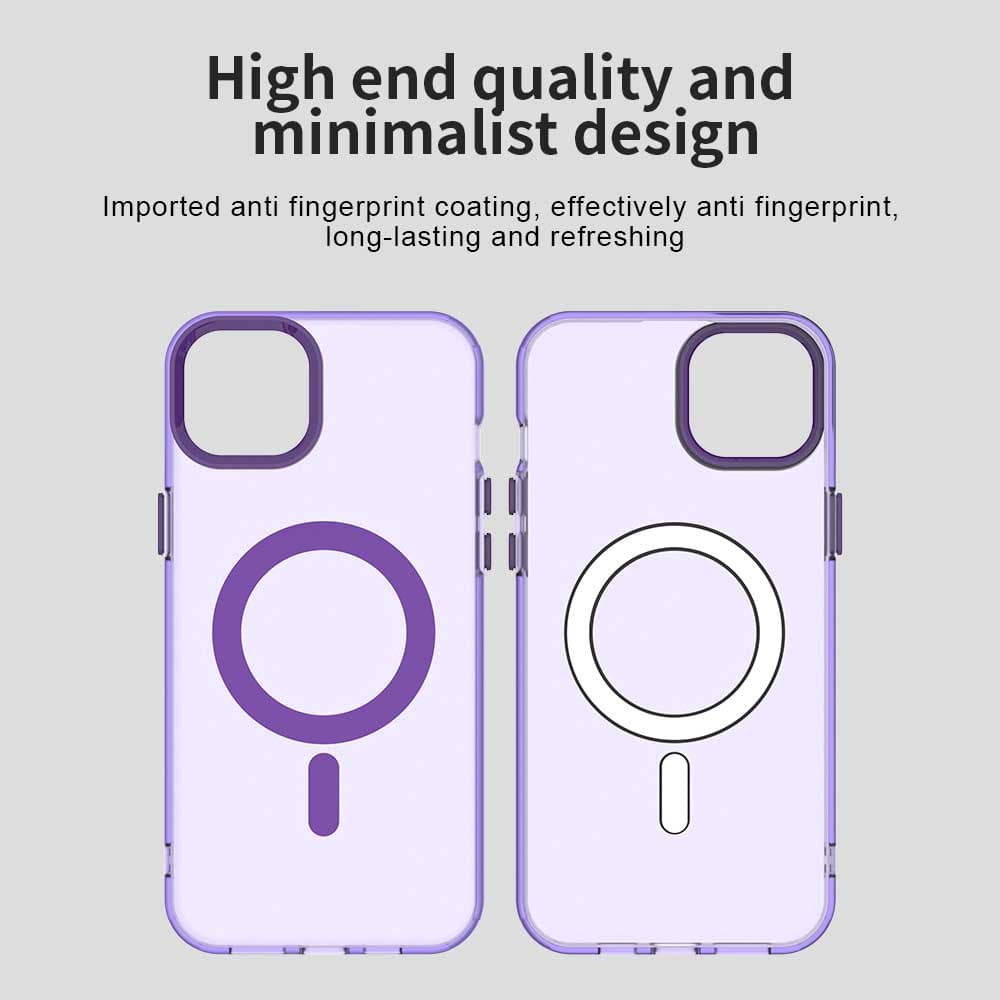 Techsuit CandyCase MagSafe pro iPhone 14 fialová - náhled 3
