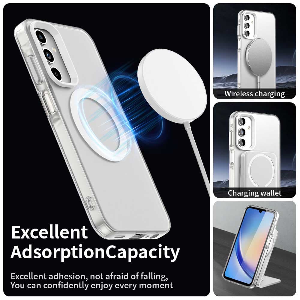 Techsuit CandyCase MagSafe pro Samsung Galaxy A55 5G bílá - náhled 3