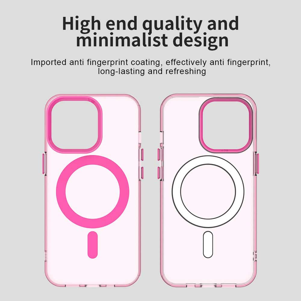 Techsuit CandyCase MagSafe pro iPhone 14 Pro růžová - náhled 3