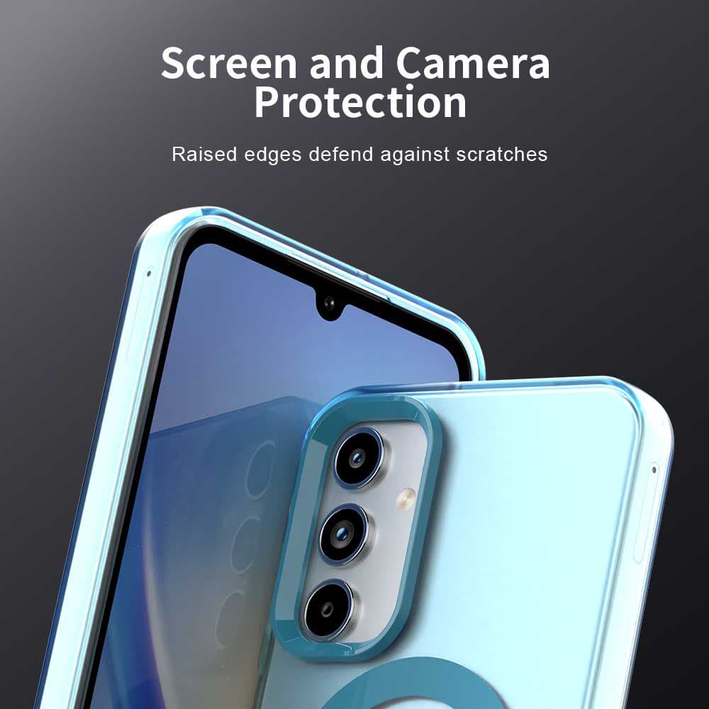 Techsuit CandyCase MagSafe pro Samsung Galaxy A15 4G / A15 5G modrá - náhled 3