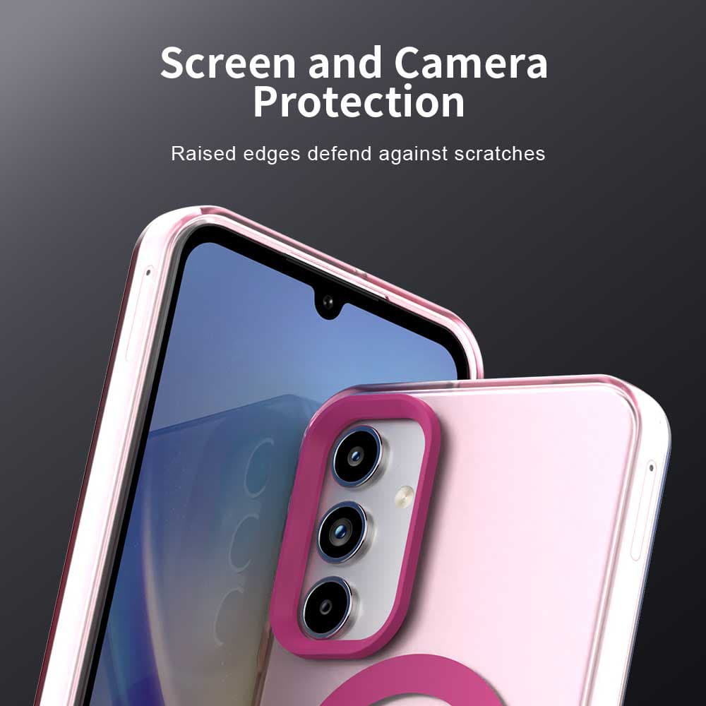 Techsuit CandyCase MagSafe pro Samsung Galaxy A15 4G A15 5G růžová - náhled 3