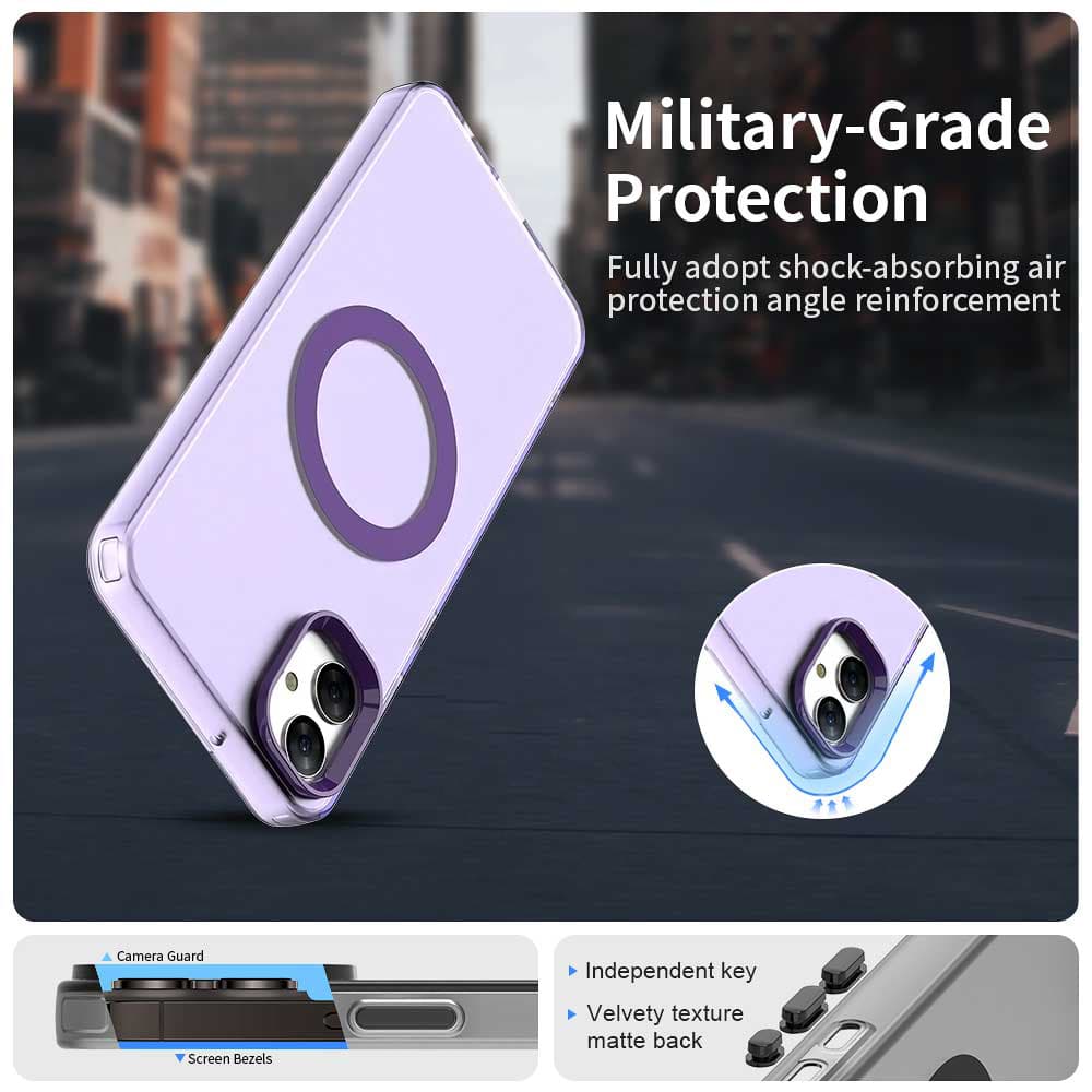 Techsuit CandyCase MagSafe pro Samsung Galaxy A05 fialová - náhled 3