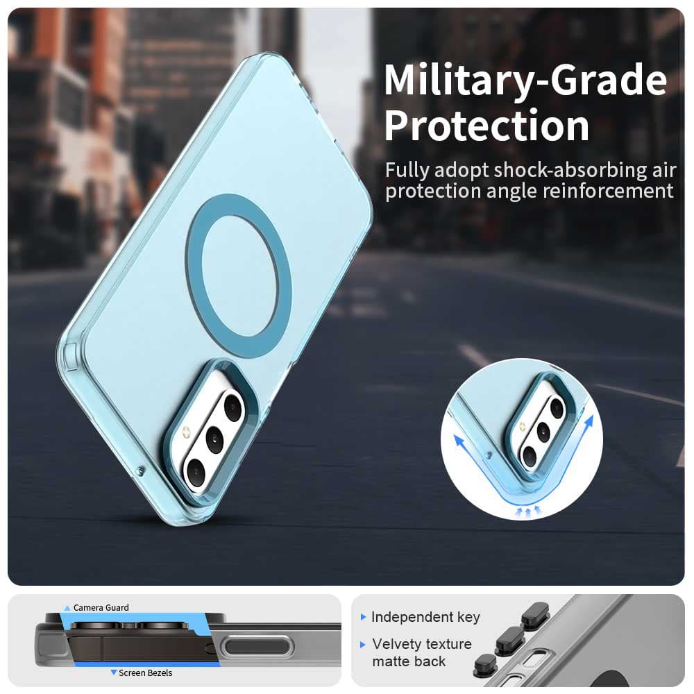 Techsuit CandyCase MagSafe pro Samsung Galaxy A05s modrá - náhled 3