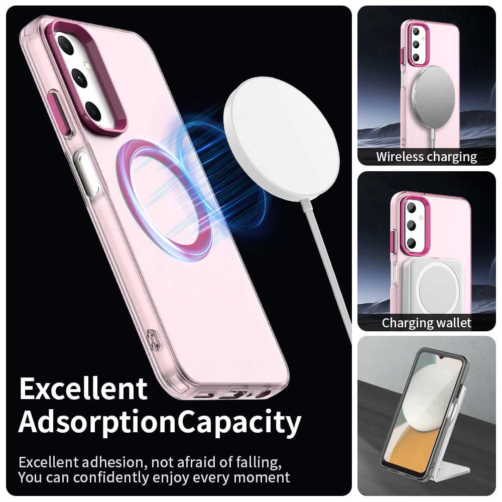 Techsuit CandyCase MagSafe pro Samsung Galaxy A05s růžová - náhled 3