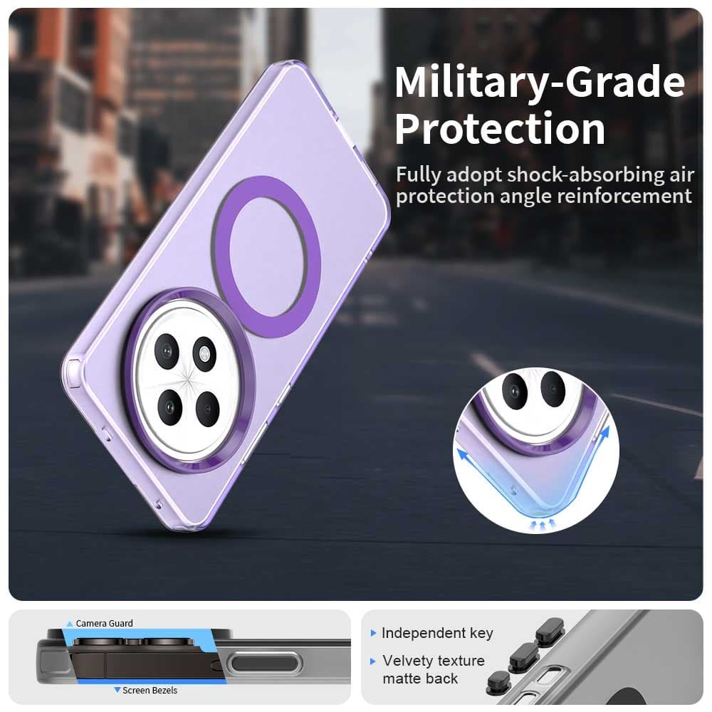 Techsuit CandyCase MagSafe pro Oppo A40 4G A60 5G fialová - náhled 3