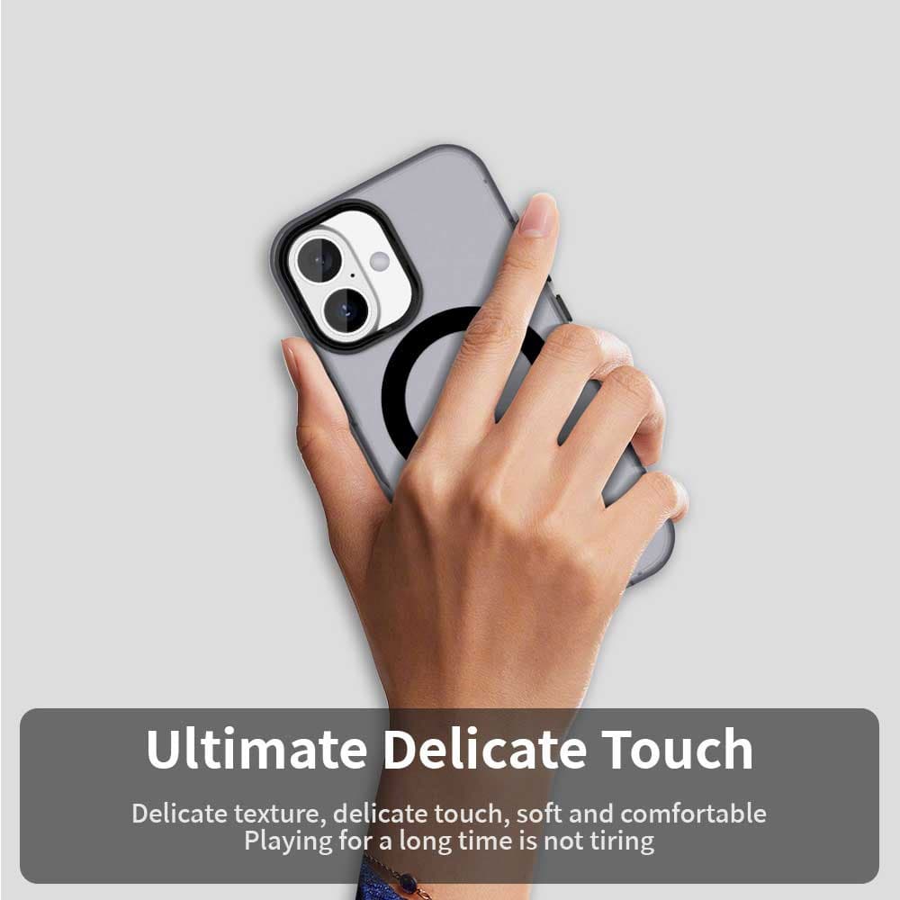 Techsuit CandyCase MagSafe pro iPhone 16 černý - náhled 3
