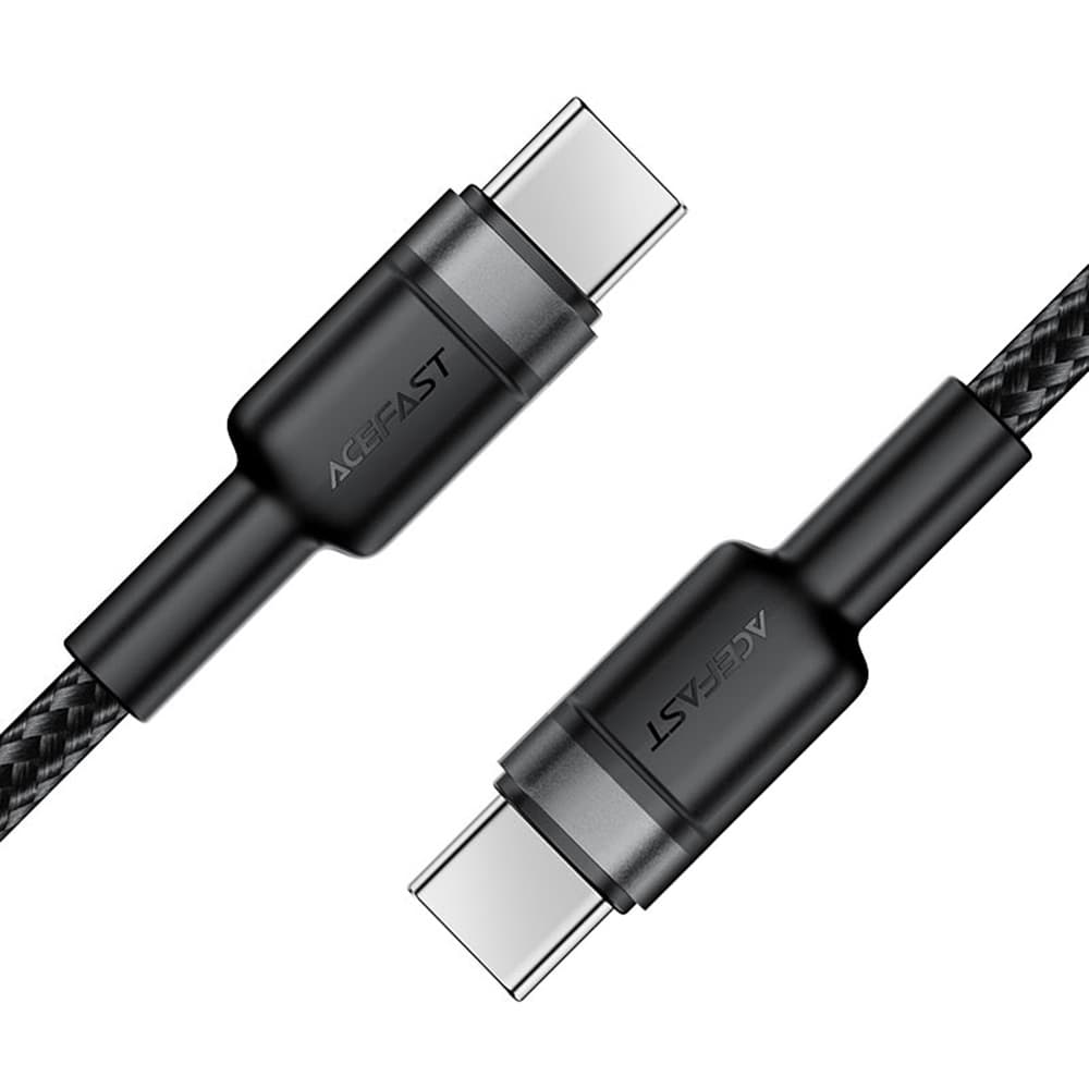 Acefast Data Cable C22-03 Rychlonabíjecí Type-C na Type-C 60W 1.2m černý - náhled 3