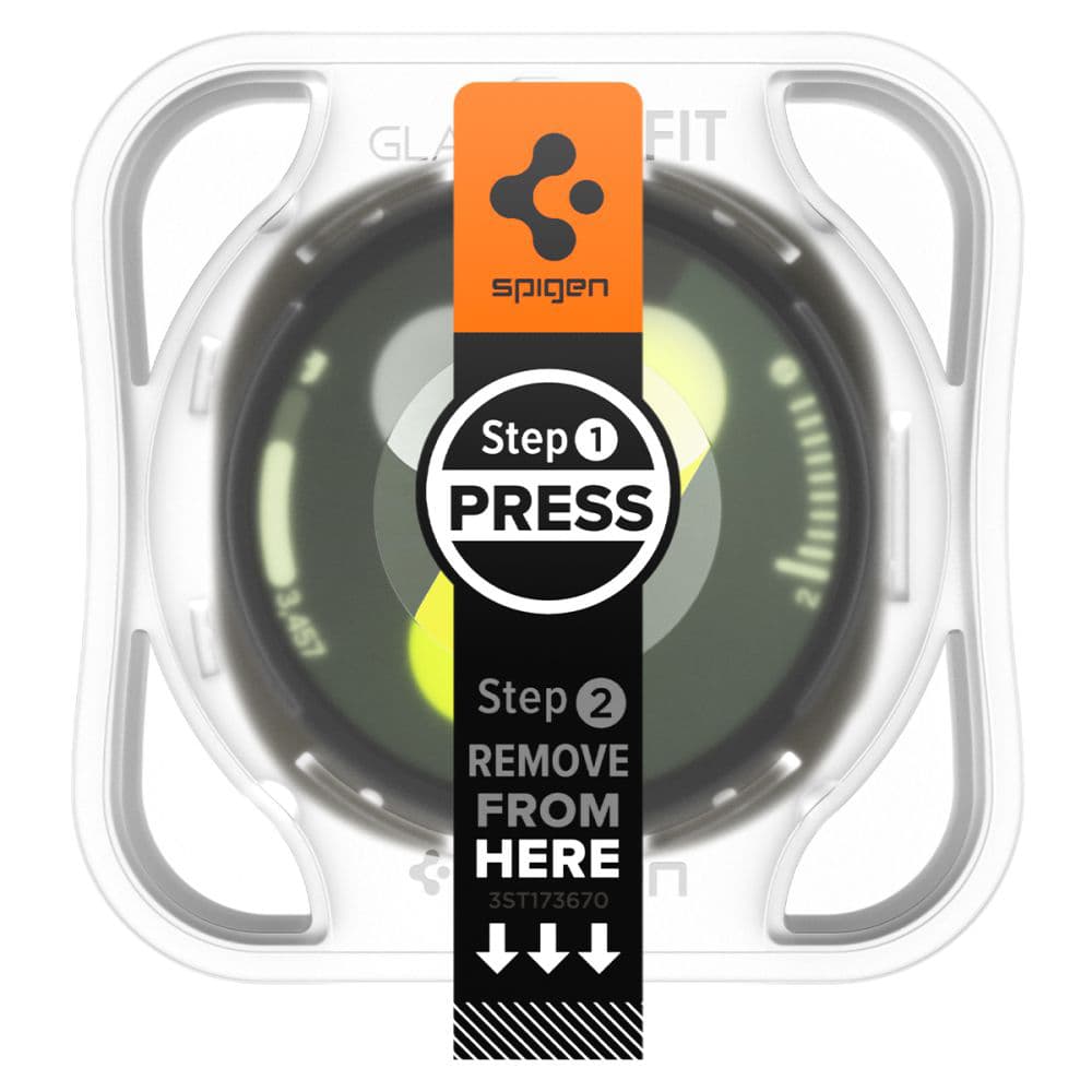 Spigen Glas.tR EZ Fit (2 pack) Samsung Galaxy Watch8 44mm čirý - náhled 3