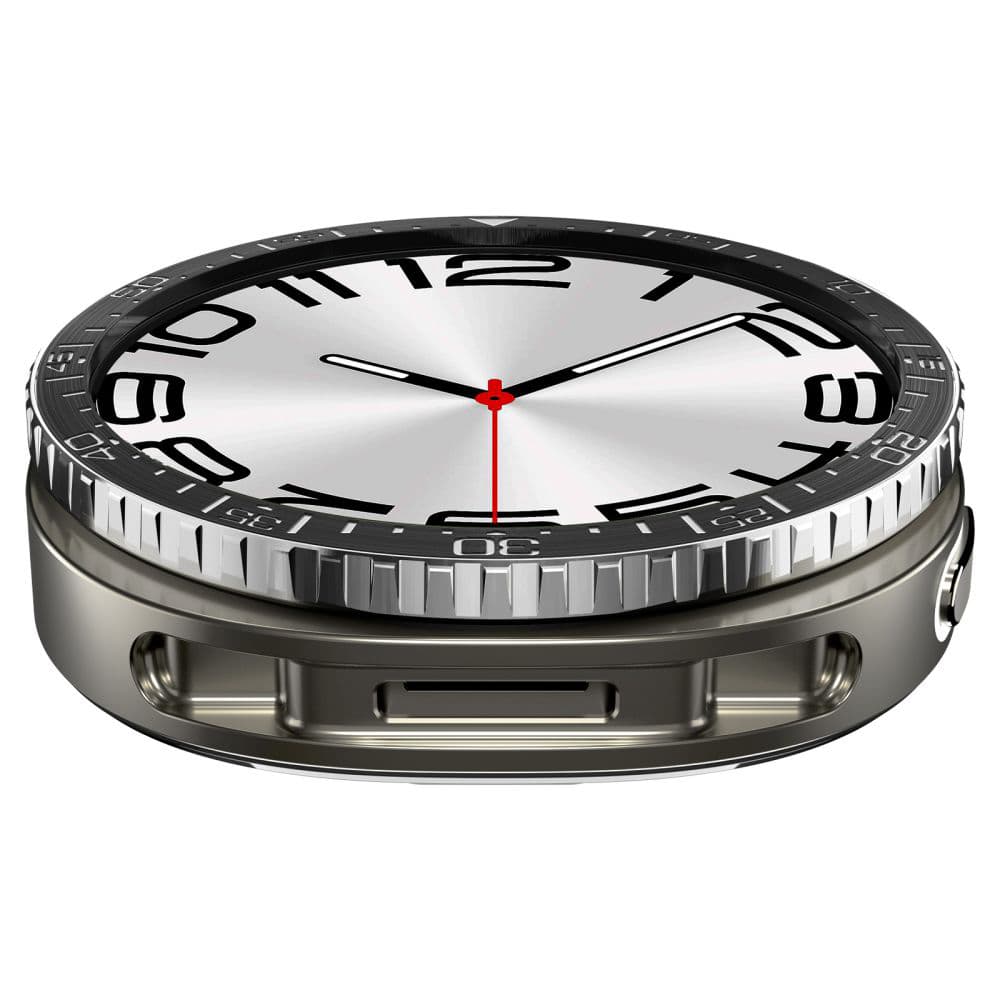 Spigen Bezel Tune Diver pro Samsung Galaxy Watch8 44mm nerezová ocel černá - náhled 3
