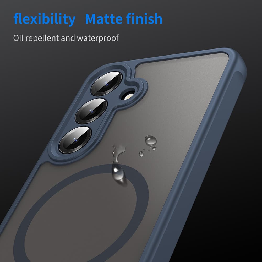 Techsuit HaloFrost II MagSafe Samsung Galaxy S25 FE tmavě modrá - náhled 3