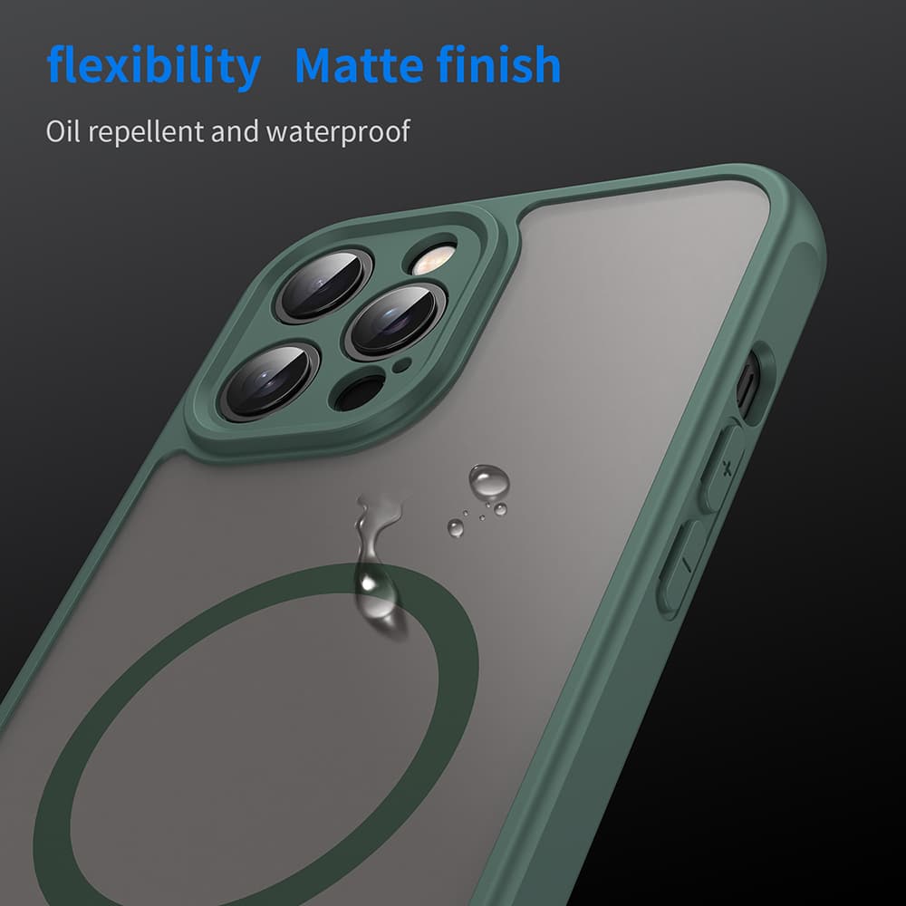 Techsuit HaloFrost II MagSafe pro iPhone 11 Pro zelený - náhled 3