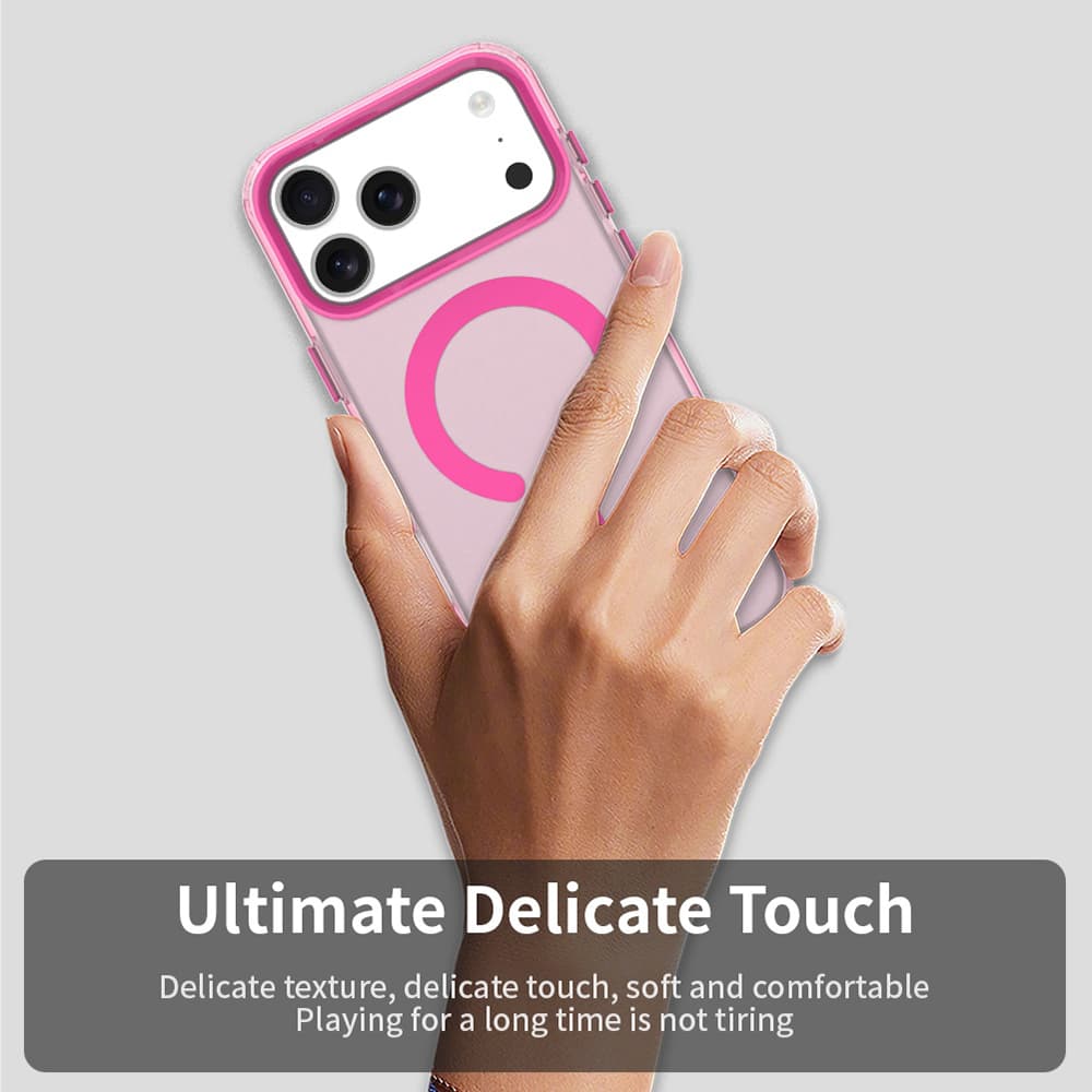Techsuit CandyCase MagSafe pro iPhone 17 Pro Max růžová - náhled 3