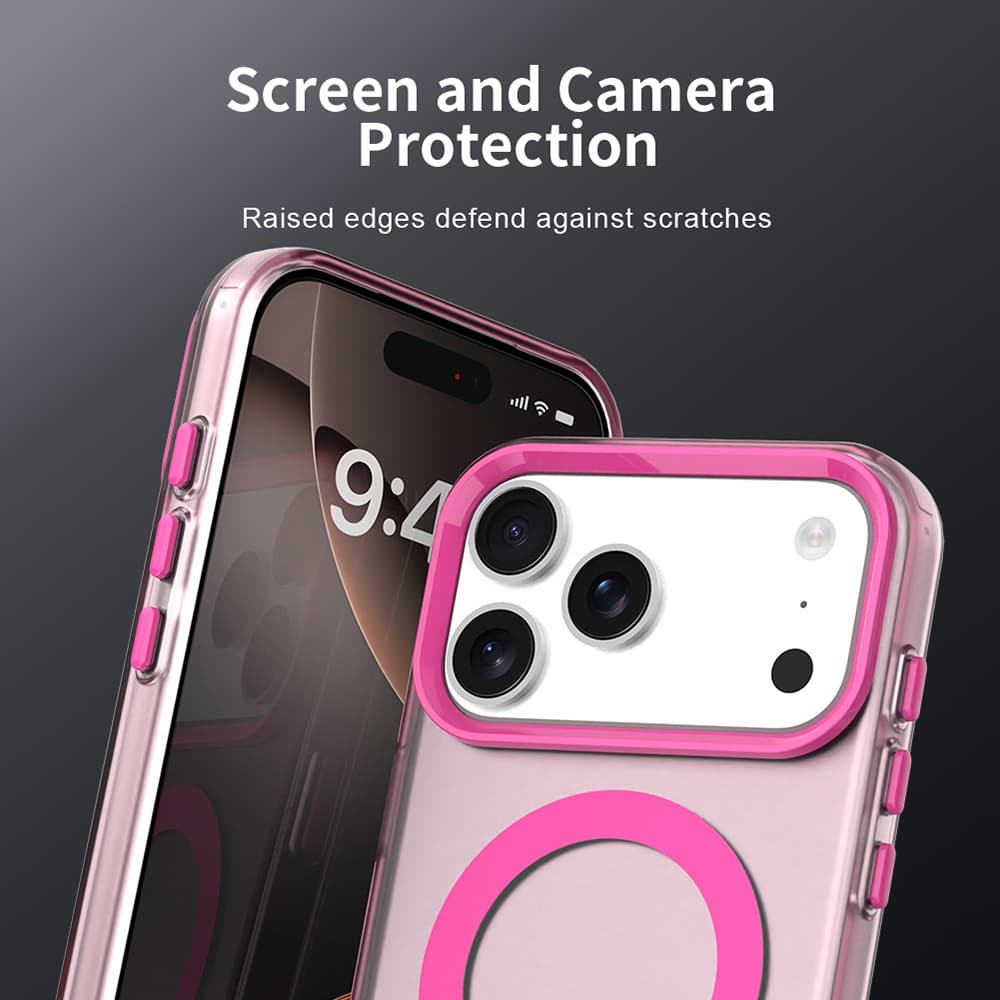 Techsuit CandyCase MagSafe pro iPhone 17 Pro růžová - náhled 3