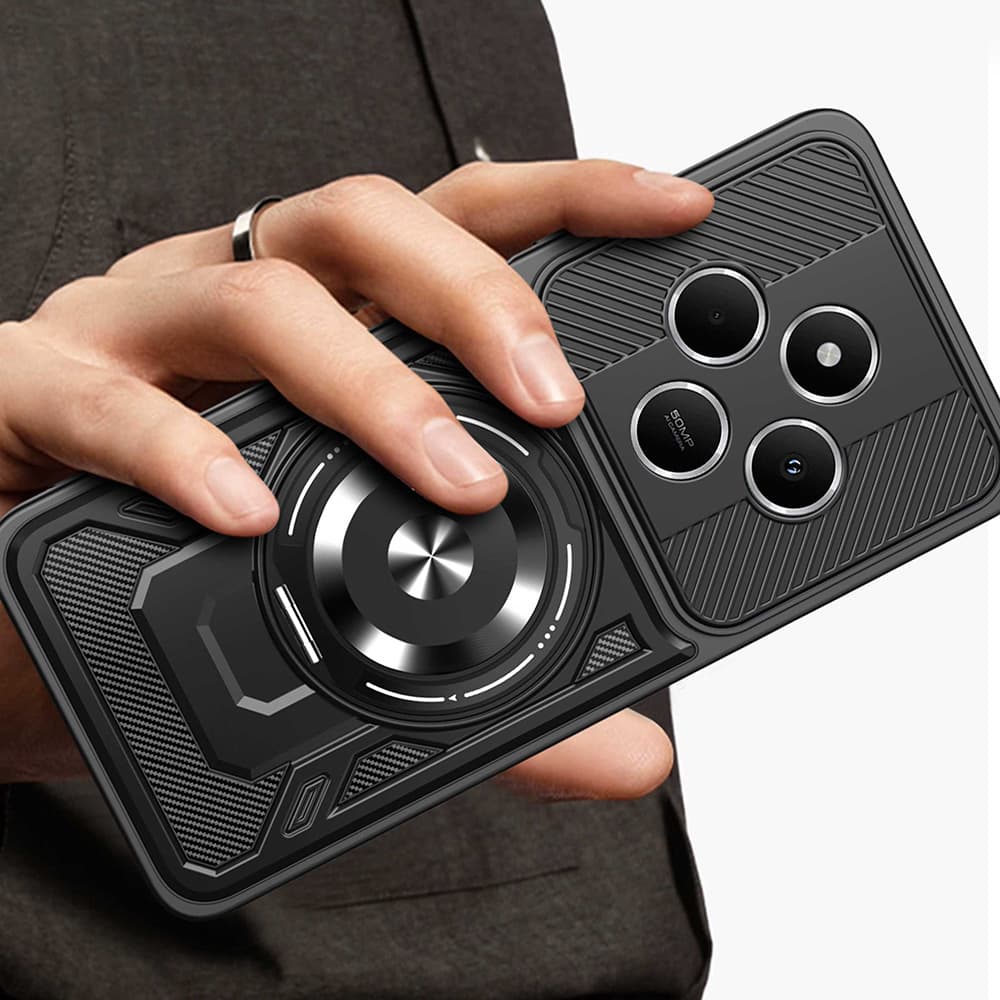 Odolný kryt Techsuit RuggedCam pro Xiaomi Redmi 14C Poco C75 černý - náhled 3