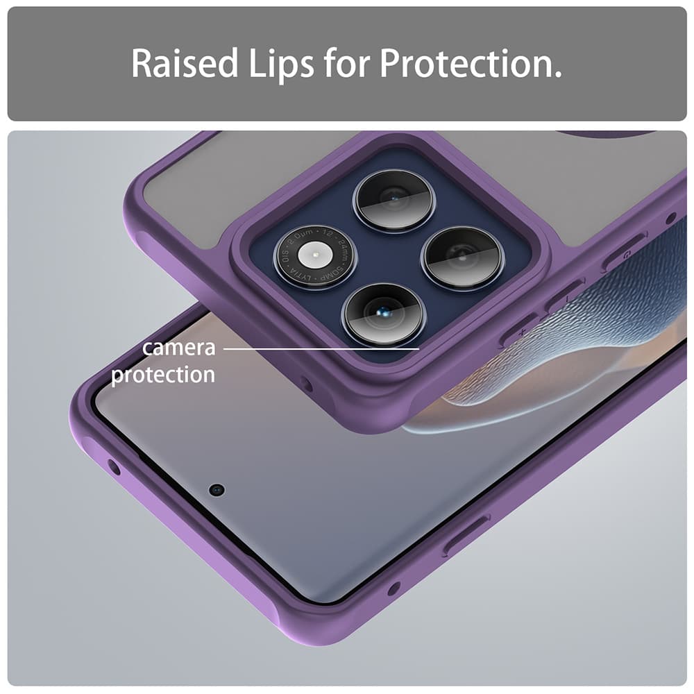 Techsuit HaloFrost II MagSafe pro Motorola Edge 60 Pro fialová - náhled 3
