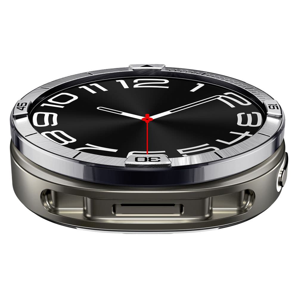 Spigen Bezel Tune Pilot pro Samsung Galaxy Watch8 44mm nerezová ocel stříbrná - náhled 3