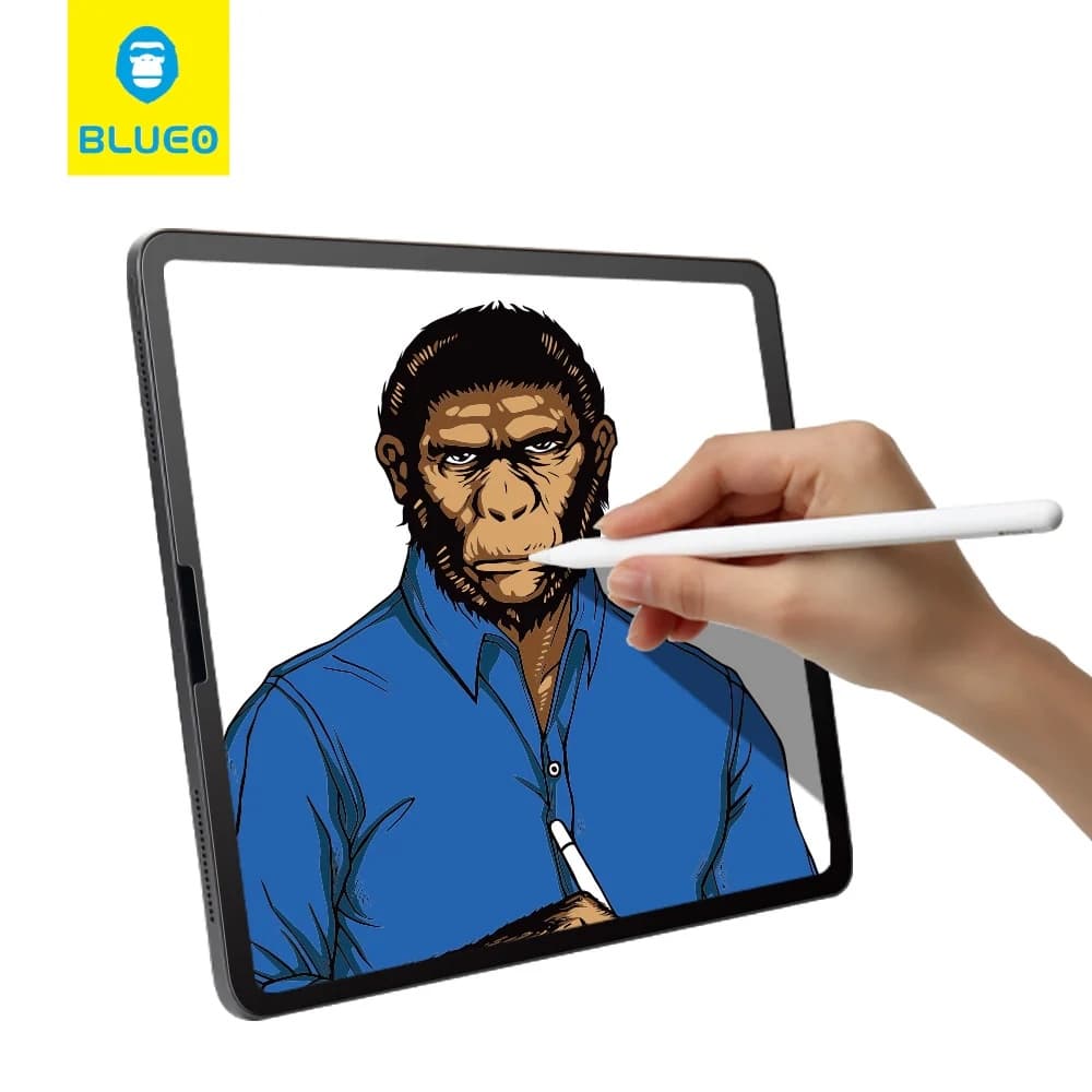 Blueo Speciální ochranná fólie na psaní iPad Pro 12.9 (2020/2021/2022) matná průhledná - náhled 3