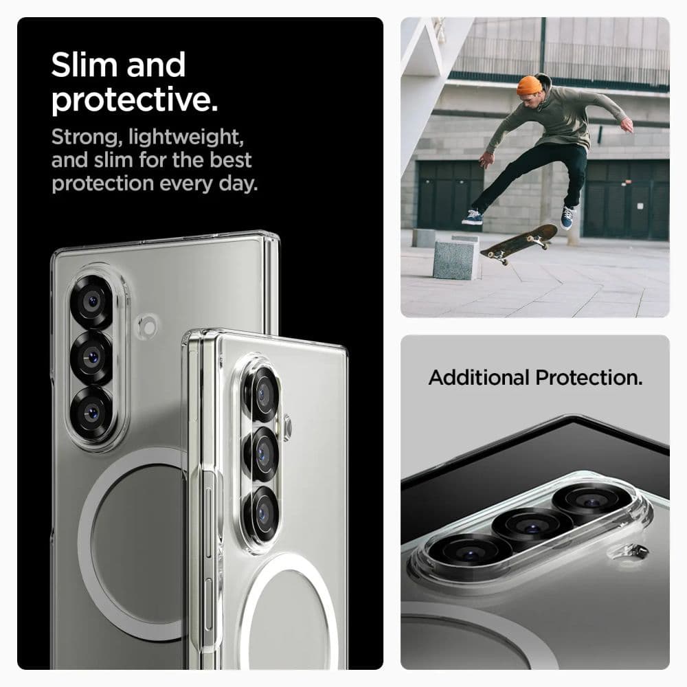 Spigen air skin magsafe Samsung galaxy z fold7 čirý - náhled 3