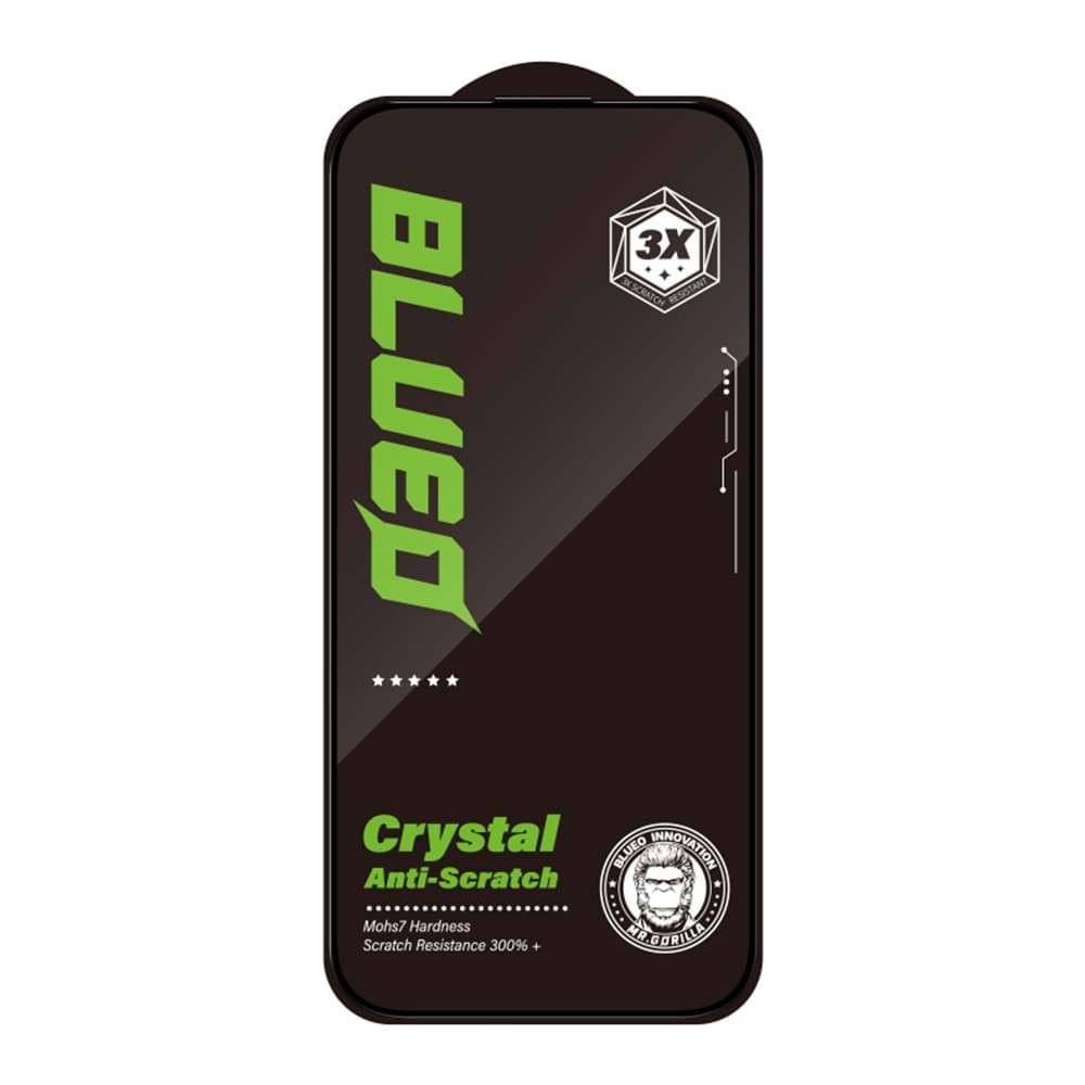 Blueo Crystal Anti-Scratch Glass pro iPhone 16 Pro iPhone 17 iPhone 17 Pro černá - náhled 3
